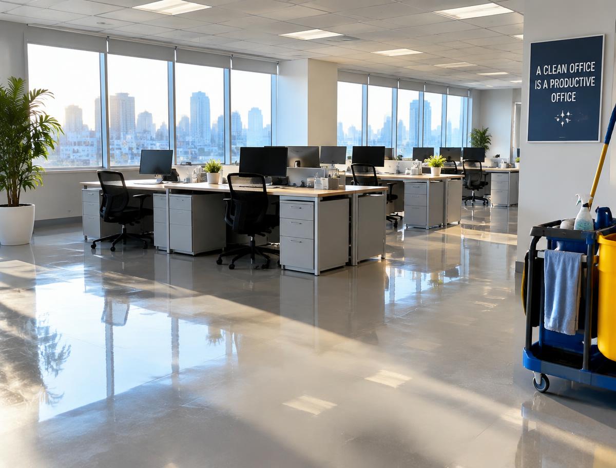 Clean and organized commercial office space in Smithfield, North Carolina